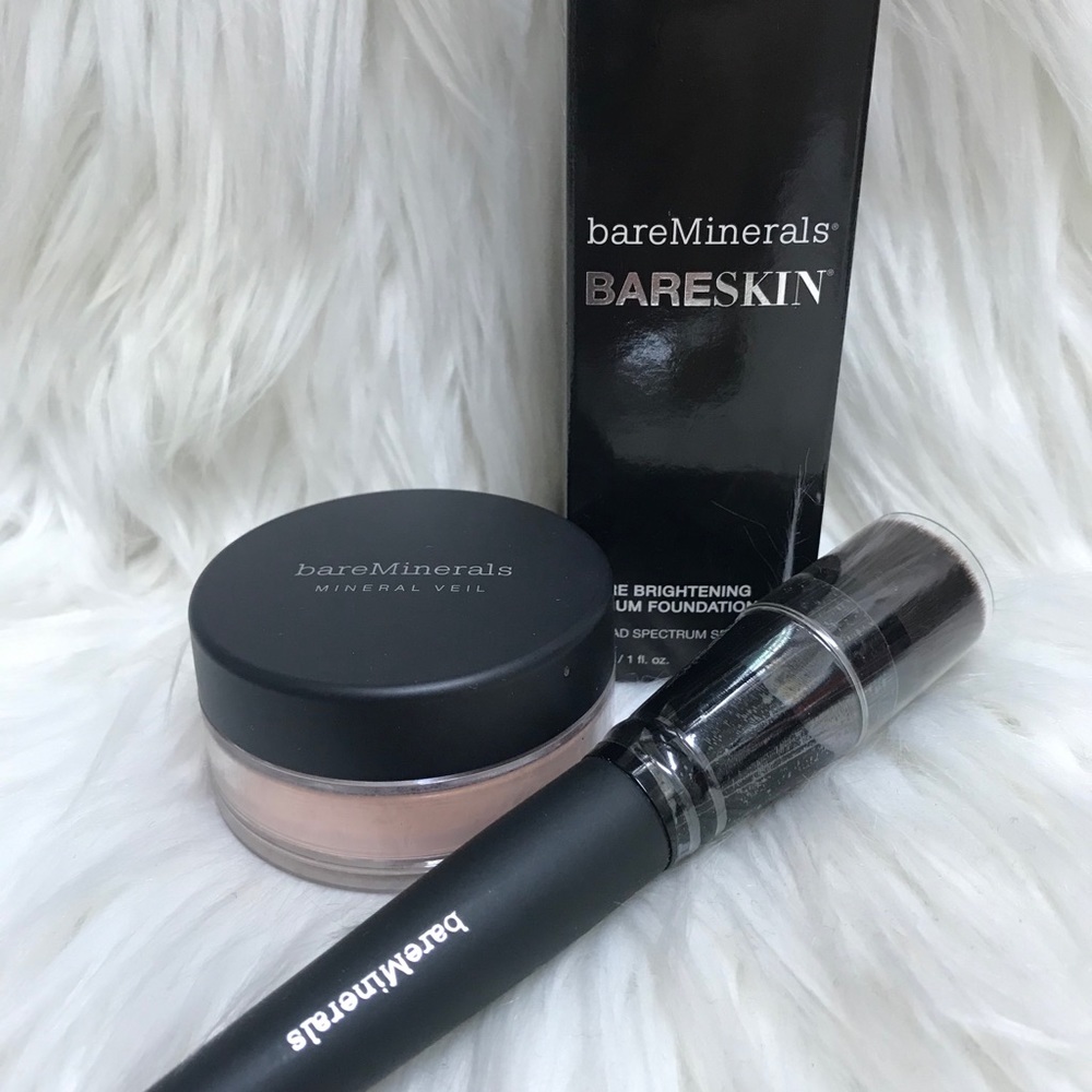 Bare minerals bare skin foundation set